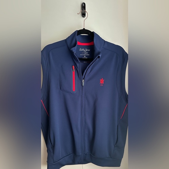 Bobby Jones X-H2O performance knitwear golf vest